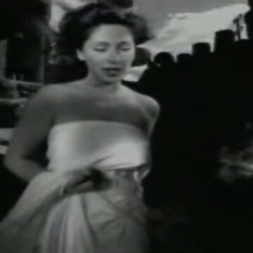 Elissa in a scene inspired by the "Baddy Doub" music video.