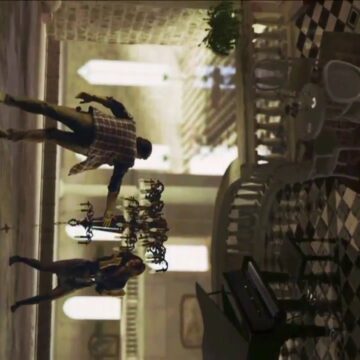 Elissa in a scene inspired by the "Asaad Wahda" music video.