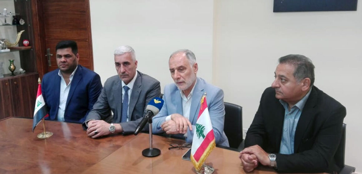 Fneish meets Iraqi counterpart