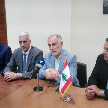 Fneish meets Iraqi counterpart