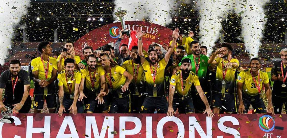 Lebanon’s Al Ahed FC defeat 10-man 4.25 SC 1-0 to lift their maiden AFC Cup title!