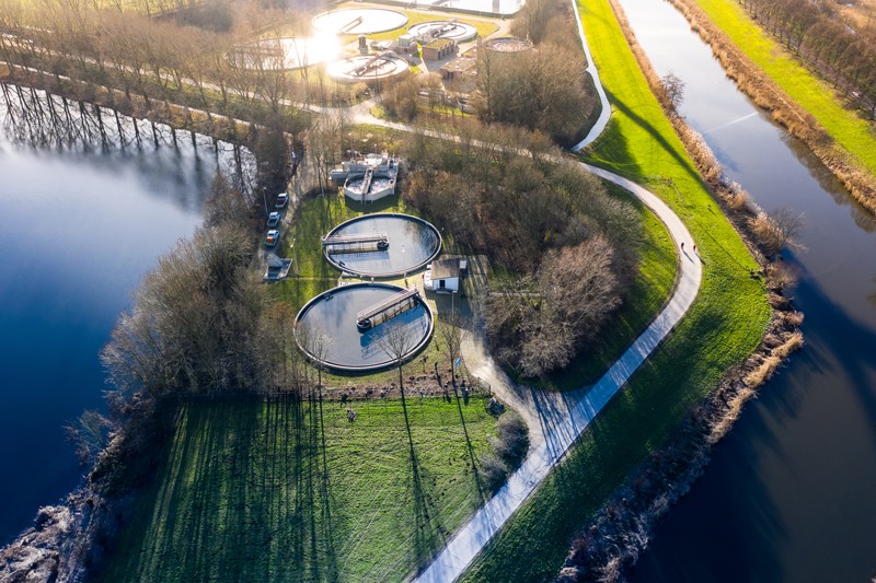 Scientists have found traces of the coronavirus in several wastewater treatment plants in the Netherlands.Credit: Getty