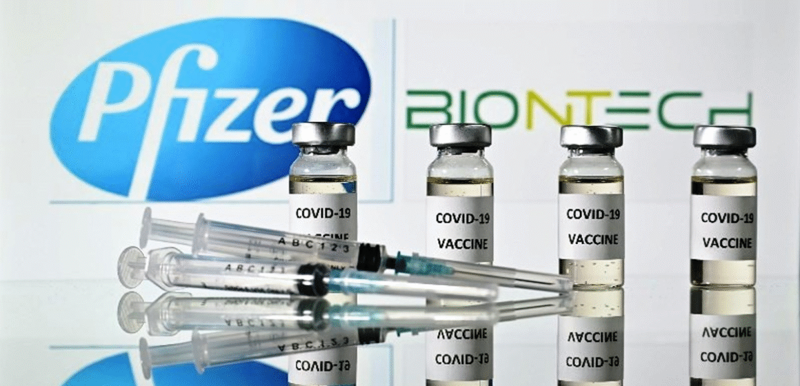 The arrival of the second batch of Pfizer vaccine at Beirut airport