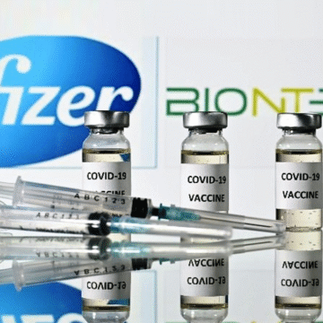 The arrival of the second batch of Pfizer vaccine at Beirut airport