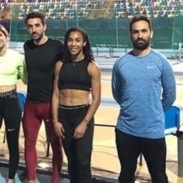 Breaking Lebanese records in the Turkish Indoor Championship for Athletics