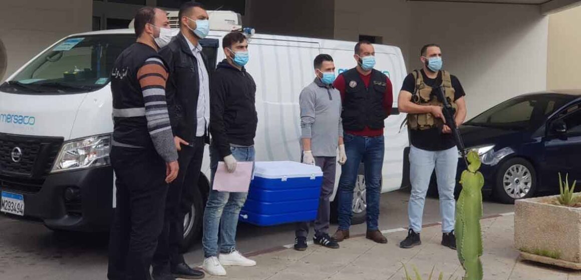 COVID-19 Vaccination process kicks off in Sidon Governmental Hospital