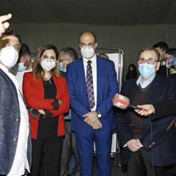 Information Minister from Beirut Airport: Taking the vaccine is more secure than the risk of infection