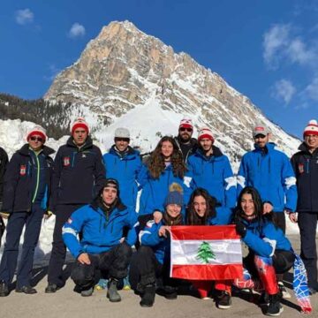 The Ski Federation mission to Italy to participate in the Alpine Ski World Championship