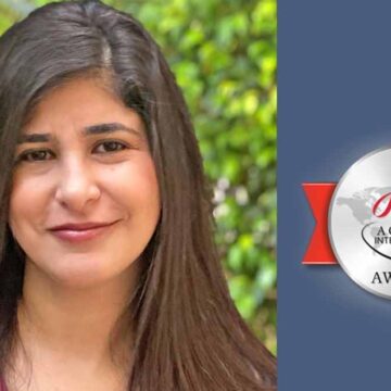 AUB’s Rania Jaber recipient of an international award for graduate medical education