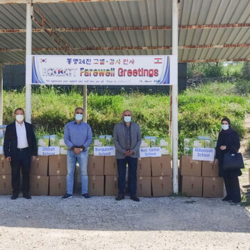 Medicines from Italian, Korean Battalions to Tyre’s schools