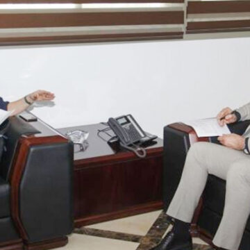 Ministers of Information, Health discuss journalists' vaccination mechanism