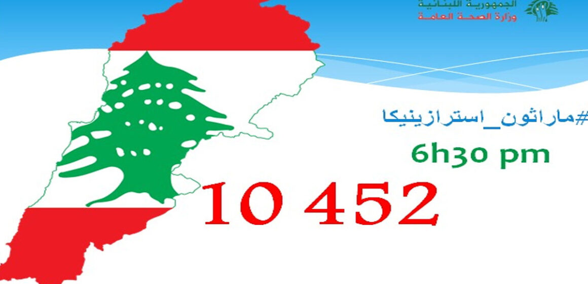 Number of AstraZeneca vaccine recipients reaches 10,452 on Saturday