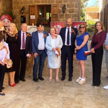 Russian Ambassador inaugurates handicrafts exhibition in Batroun