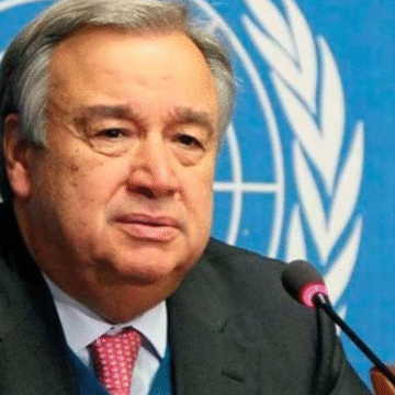 'We are at war' against Covid, UN chief says