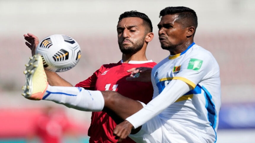 Lebanon beats Sri Lanka in World Cup qualifiers