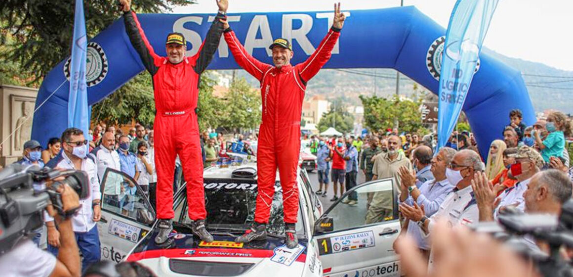 Roger Feghali reaps victory in ninth Jezzine Rally Roger Feghali reaps victory in ninth Jezzine Rally