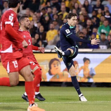 Australia Rout Lebanon 5–0 in World Cup and Asian Cup Joint Qualifier Australia Rout Lebanon 5–0 in World Cup and Asian Cup Joint Qualifier