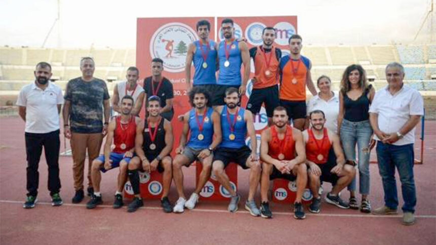 New National Record Highlights Lebanese Athletics Federation Championships at Sports City