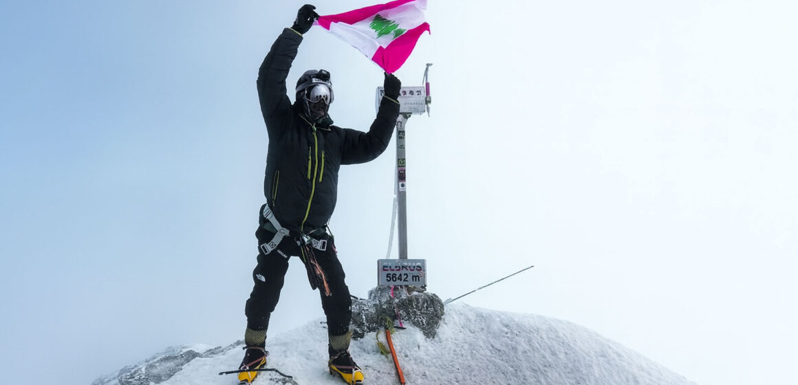 Lebanon’s Hamadeh Malaeb Summits Mount Elbrus, Europe’s Highest Peak