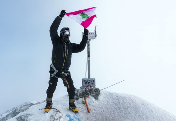 Lebanon’s Hamadeh Malaeb Summits Mount Elbrus, Europe’s Highest Peak