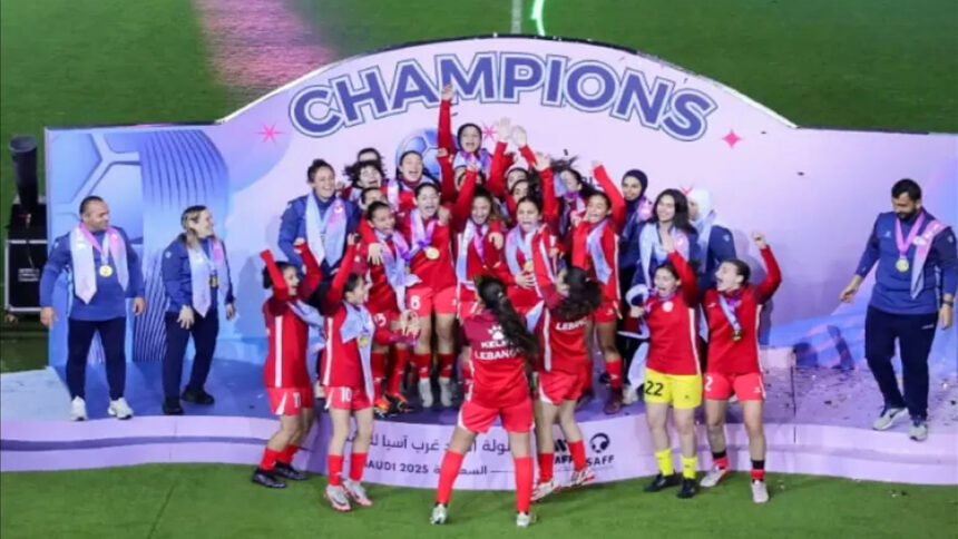 Lebanese Girls Team Crowned West Asian Football Champions