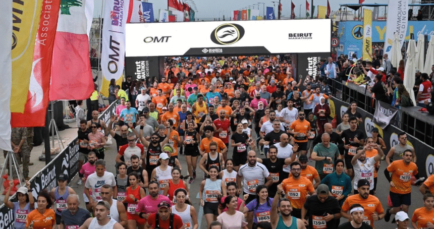 Beirut Marathon Lights Up the City with 15,000 Runners from 38 Countries