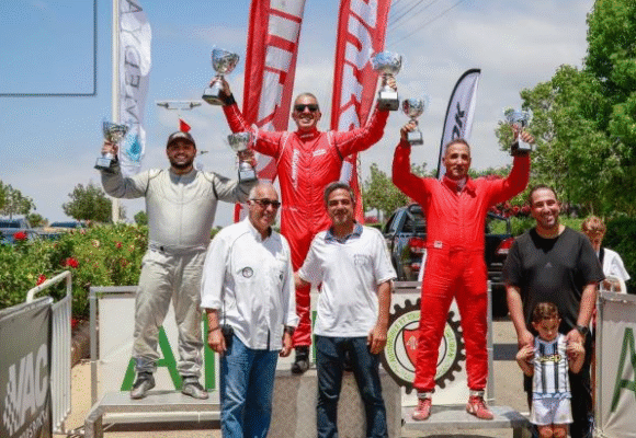 Feghali wins third hill climb race in Lebanon Roger Feghali Dominates Third Hill Climb at Medyar