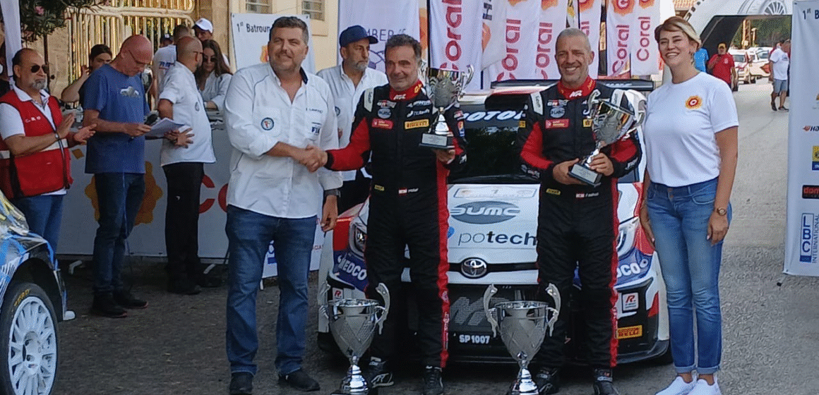 Roger Feghali - Batroun Rally's First Champion Roger Feghali Writes History as First Batroun Rally Champion