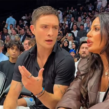 Ed-Westwick-and-Nadine-Nassib-Njeim-Bring-Red-Carpet-Energy-to-NBA-Abu-Dhabi-Games Ed Westwick and Nadine Nassib Njeim Bring Red-Carpet Energy to NBA Abu Dhabi Games