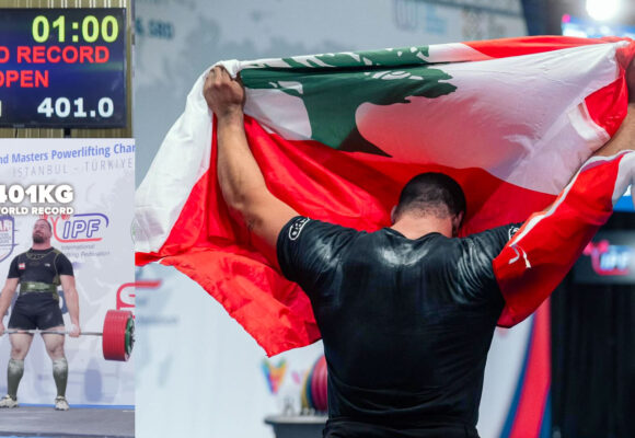 Etienne El Chaer Smashes 401kg Deadlift World Record in Istanbul Etienne El Chaer Smashes 401kg Deadlift World Record in Istanbul