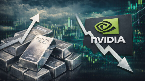 Silver Vs Nvidia: How A Metal Is Catching Up With The AI Giant