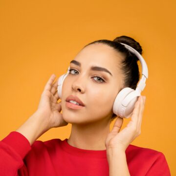 Person resting quietly indoors.